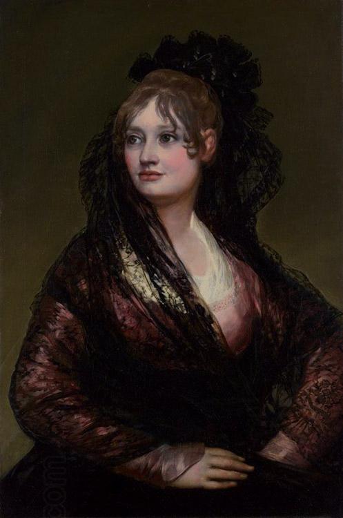 Francisco de Goya Portrait of Dona Isabel de Porcel (mk08)